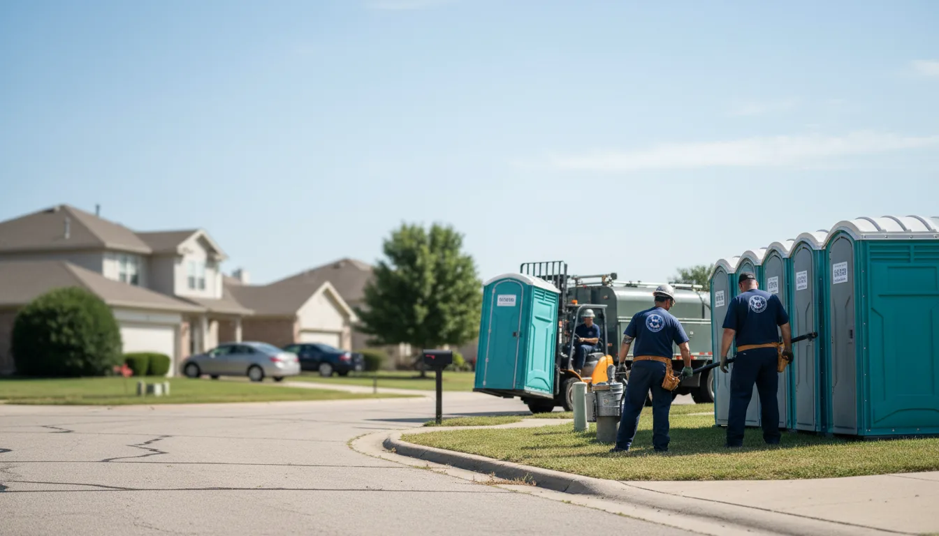 Porta Potty Rental in Muenster, TX near me
